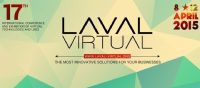 Laval Virtual, réalité virtuelle et augmentée. Du 8 au 12 avril 2015 à Laval. Mayenne. 